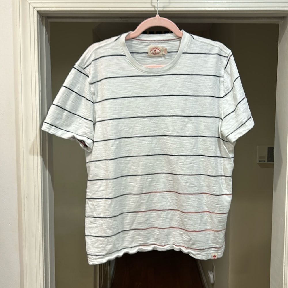 EUC Brooks Brothers striped tee. Size L